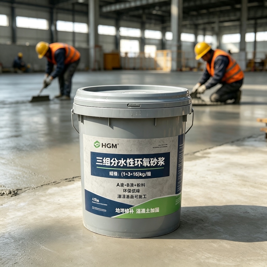 沾益三组份水性环氧砂浆